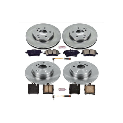 PowerStop 03-05 Mercedes-Benz C240 Front & Rear Autospecialty Brake Kit (KOE6745)