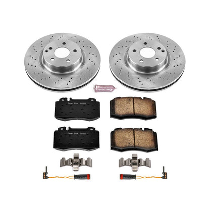 PowerStop 2003 Mercedes-Benz SL500 Front Autospecialty Brake Kit (KOE6750)