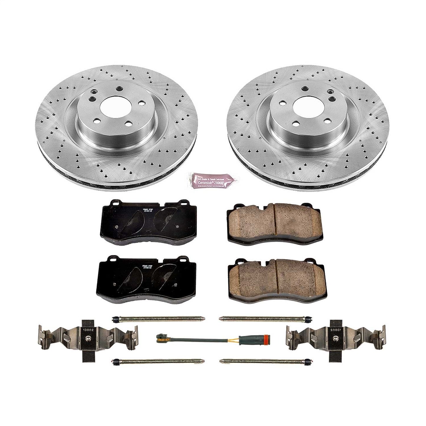 PowerStop 09-14 Mercedes-Benz CL550 Front Autospecialty Brake Kit (KOE6755)