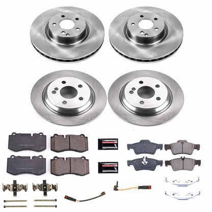 PowerStop 10-13 Mercedes-Benz S400 Front & Rear Autospecialty Brake Kit (KOE6758)