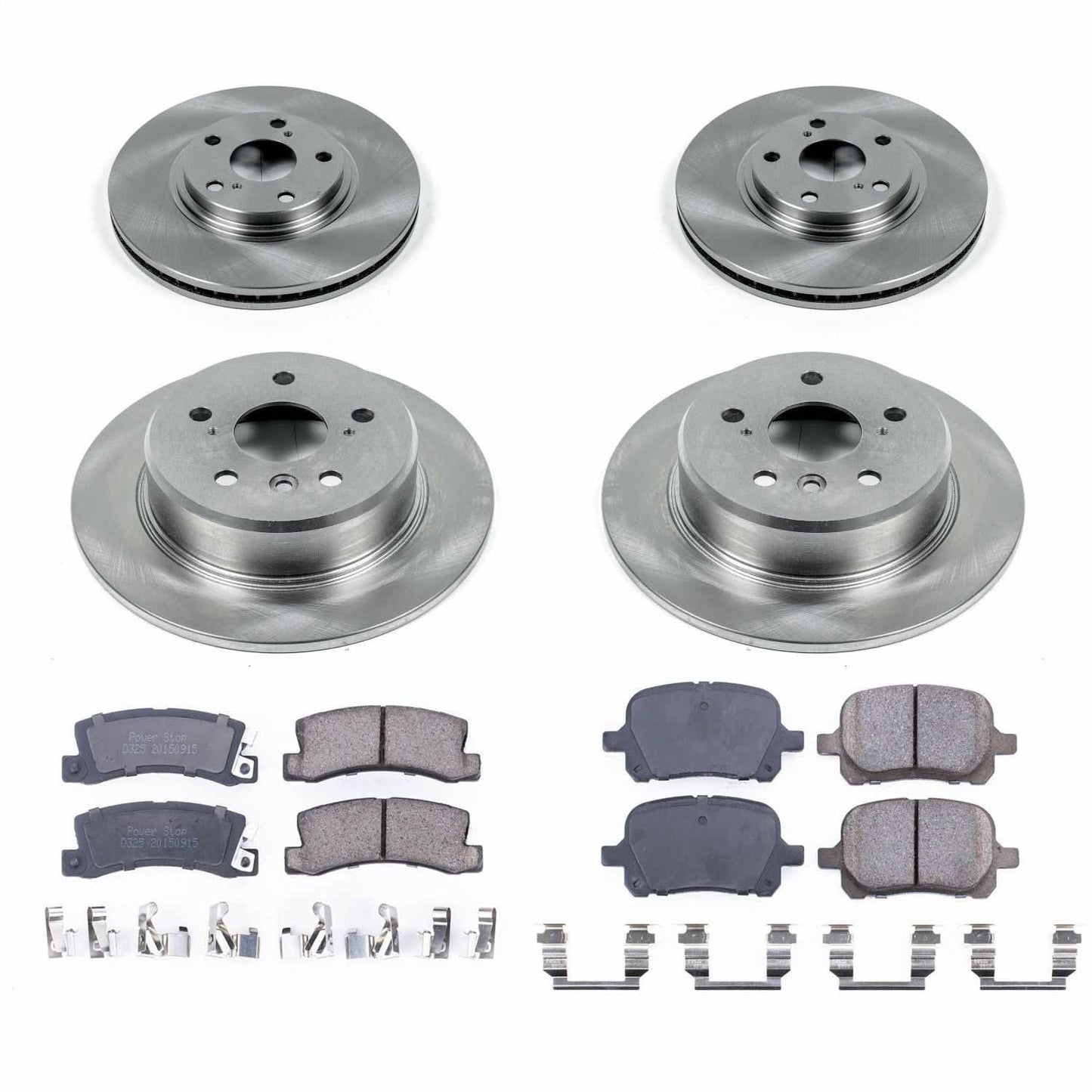 PowerStop 99-01 Lexus RX300 Front & Rear Autospecialty Brake Kit (KOE6782)
