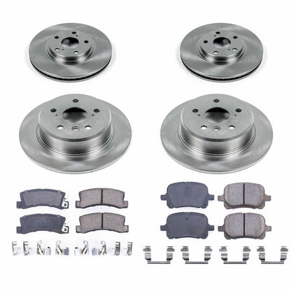 PowerStop 99-01 Lexus RX300 Front & Rear Autospecialty Brake Kit (KOE6782)