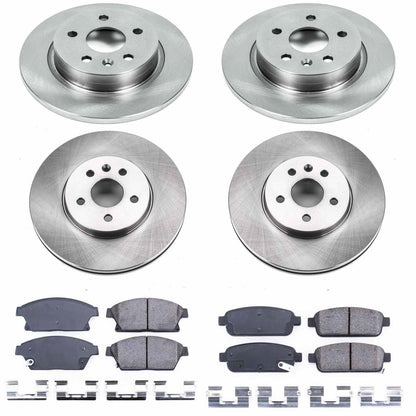 PowerStop 13-18 Buick Encore Front & Rear Autospecialty Brake Kit (KOE6792)