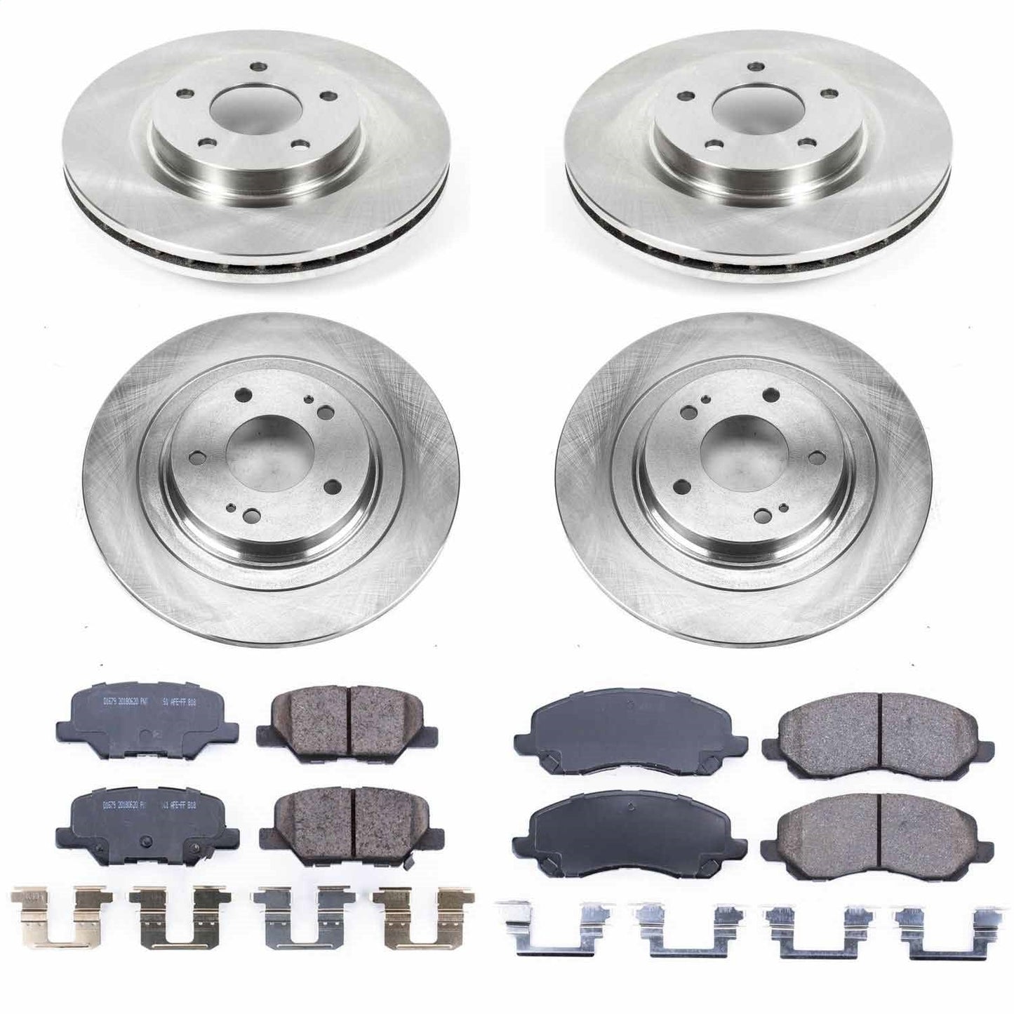 PowerStop 14-18 Mitsubishi Outlander Front & Rear Autospecialty Brake Kit (KOE6796)