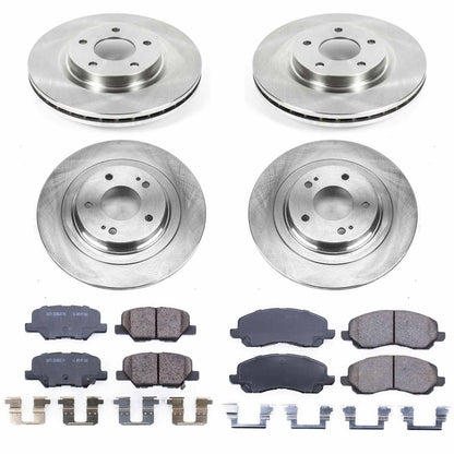 PowerStop 14-18 Mitsubishi Outlander Front & Rear Autospecialty Brake Kit (KOE6796)