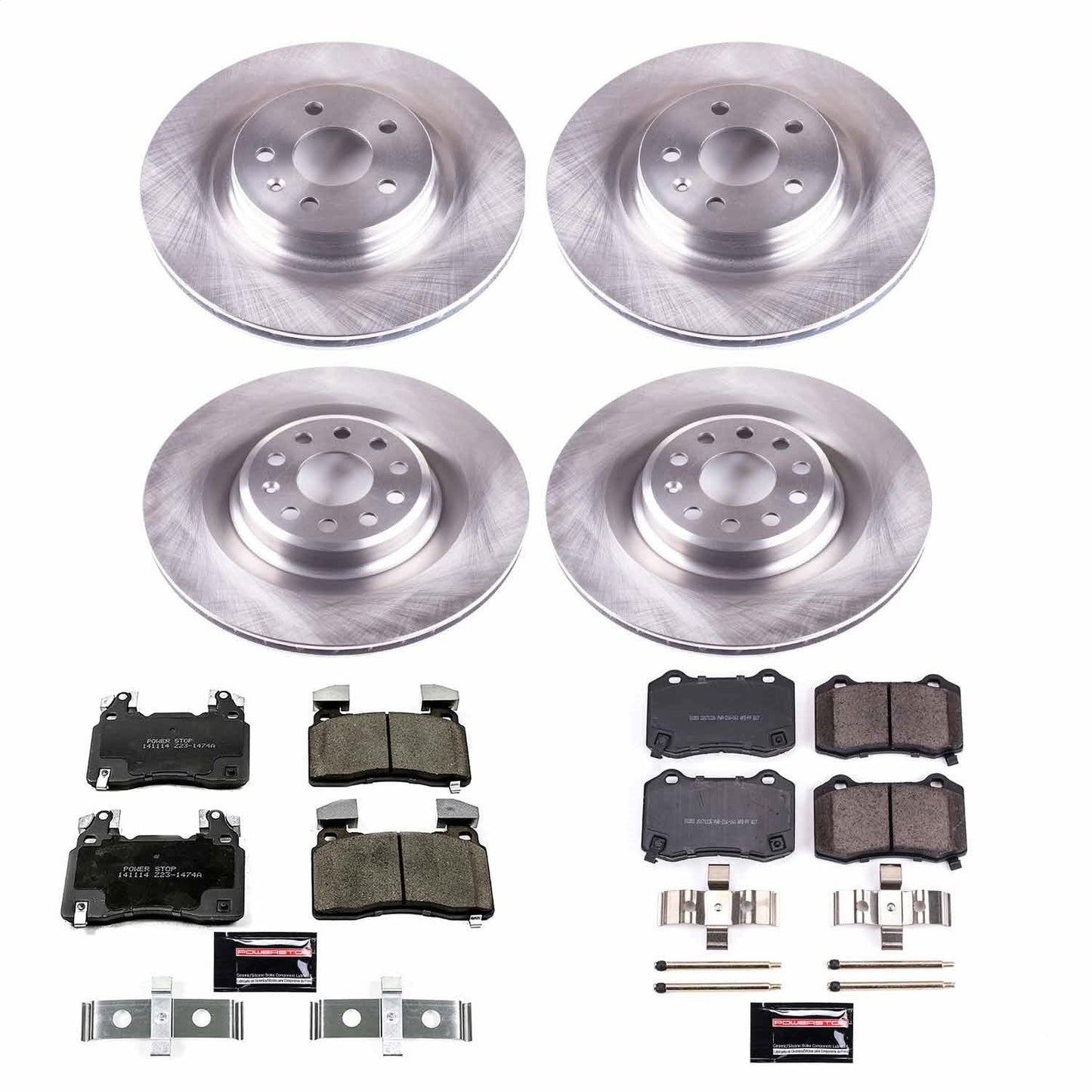 PowerStop 12-16 Tesla Model S Front & Rear Autospecialty Brake Kit (KOE6797)