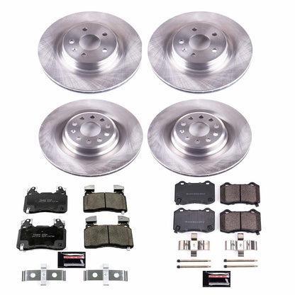 PowerStop 12-16 Tesla Model S Front & Rear Autospecialty Brake Kit (KOE6797)