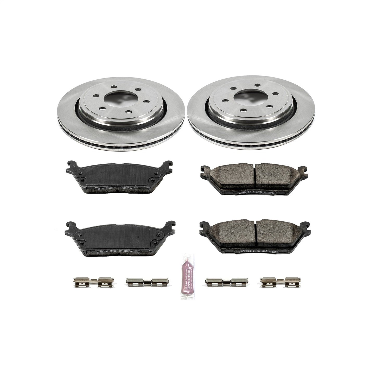 PowerStop 15-17 Ford F-150 Rear Autospecialty Brake Kit (KOE6814)