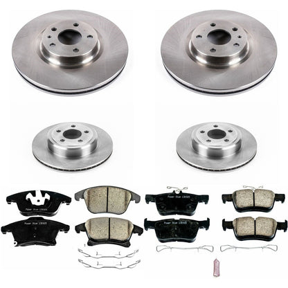 PowerStop 13-19 Ford Fusion Front & Rear Autospecialty Brake Kit (KOE6815)