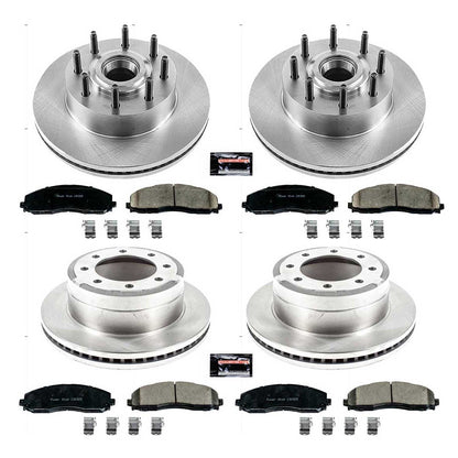 PowerStop 13-22 Ford F-350 Super Duty Front & Rear Autospecialty Brake Kit (KOE6820)