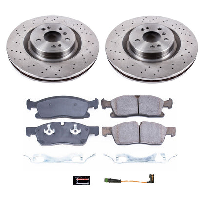 PowerStop 2016 Mercedes-Benz GLE300d Front Autospecialty Brake Kit (KOE6883)