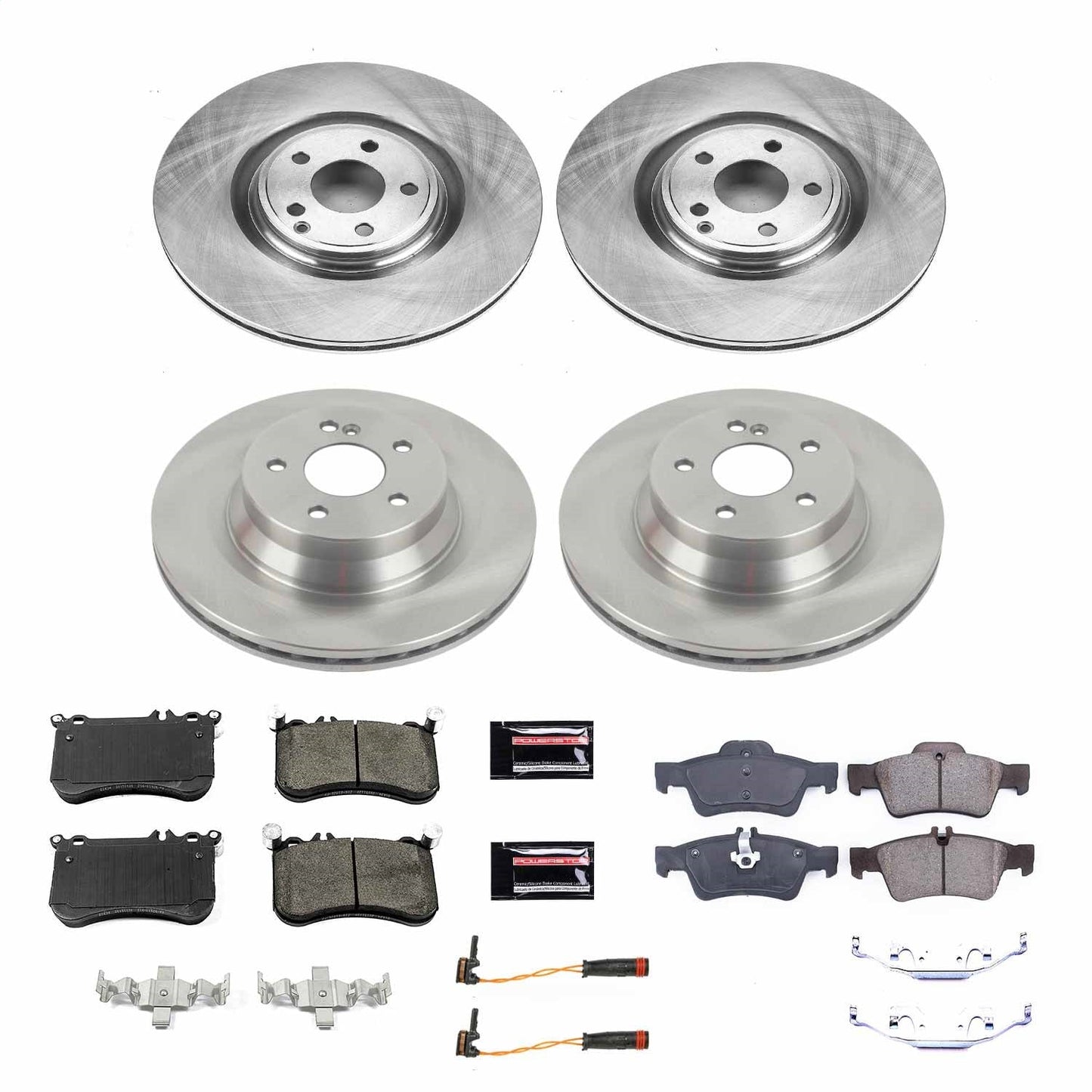 PowerStop 12-18 Mercedes-Benz CLS550 Front and Rear Autospecialty Brake Kit (KOE6885)