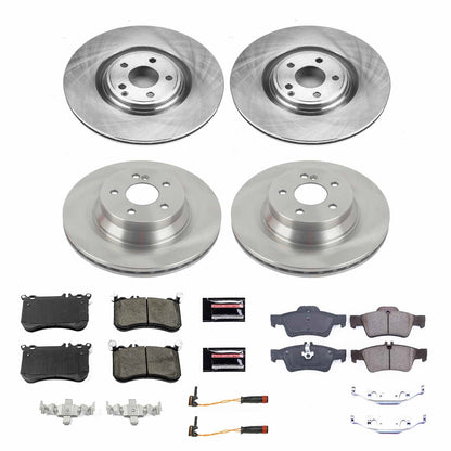 PowerStop 12-18 Mercedes-Benz CLS550 Front and Rear Autospecialty Brake Kit (KOE6885)