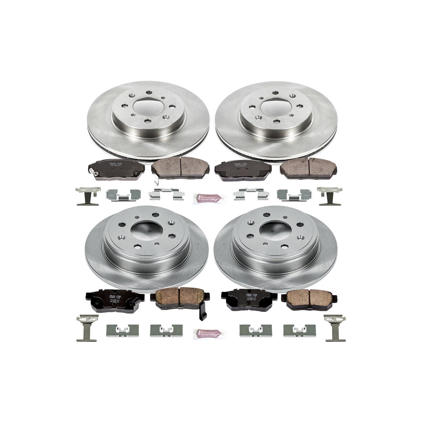 PowerStop 90-93 Acura Integra Front & Rear Autospecialty Brake Kit (KOE689)