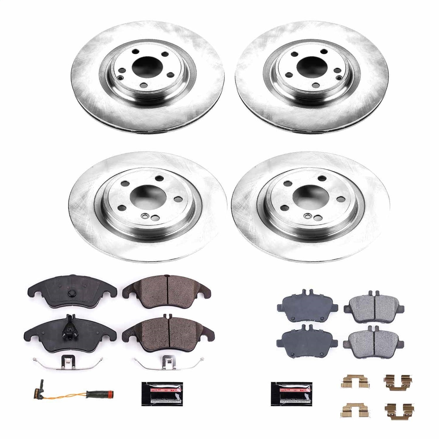 PowerStop 2018 Mercedes-Benz SLC300 Front & Rear Autospecialty Brake Kit (KOE6891)