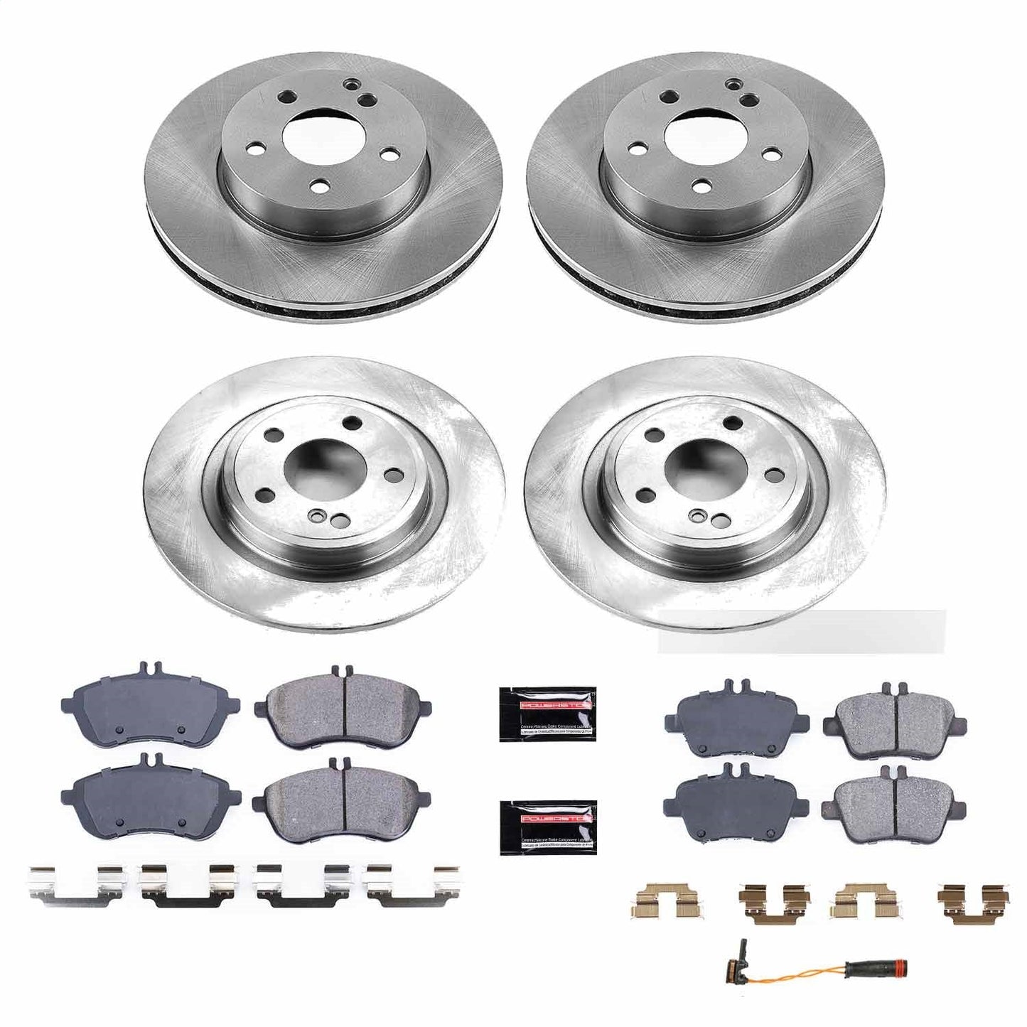 PowerStop 12-15 Mercedes-Benz SLK250 Front & Rear Autospecialty Brake Kit (KOE6926)