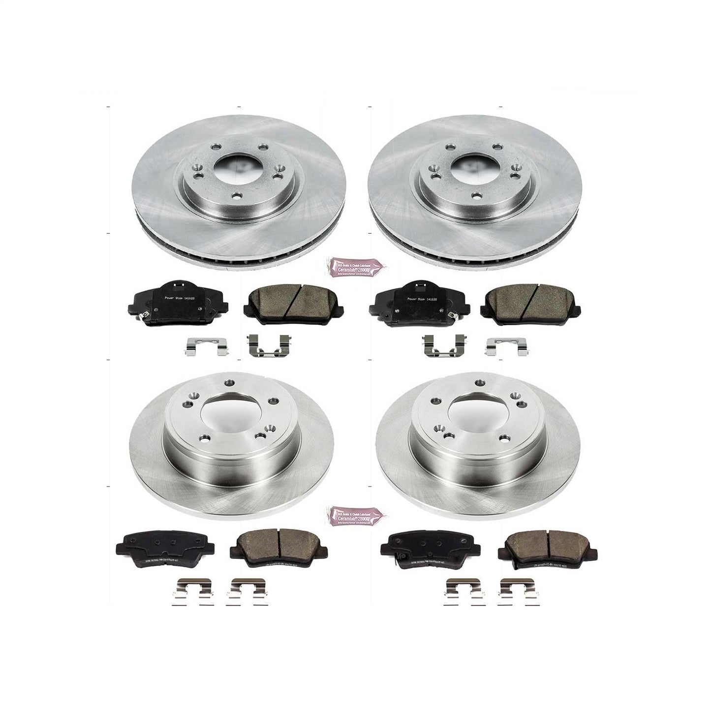 PowerStop 14-17 Kia Forte5 Front & Rear Autospecialty Brake Kit (KOE6934)