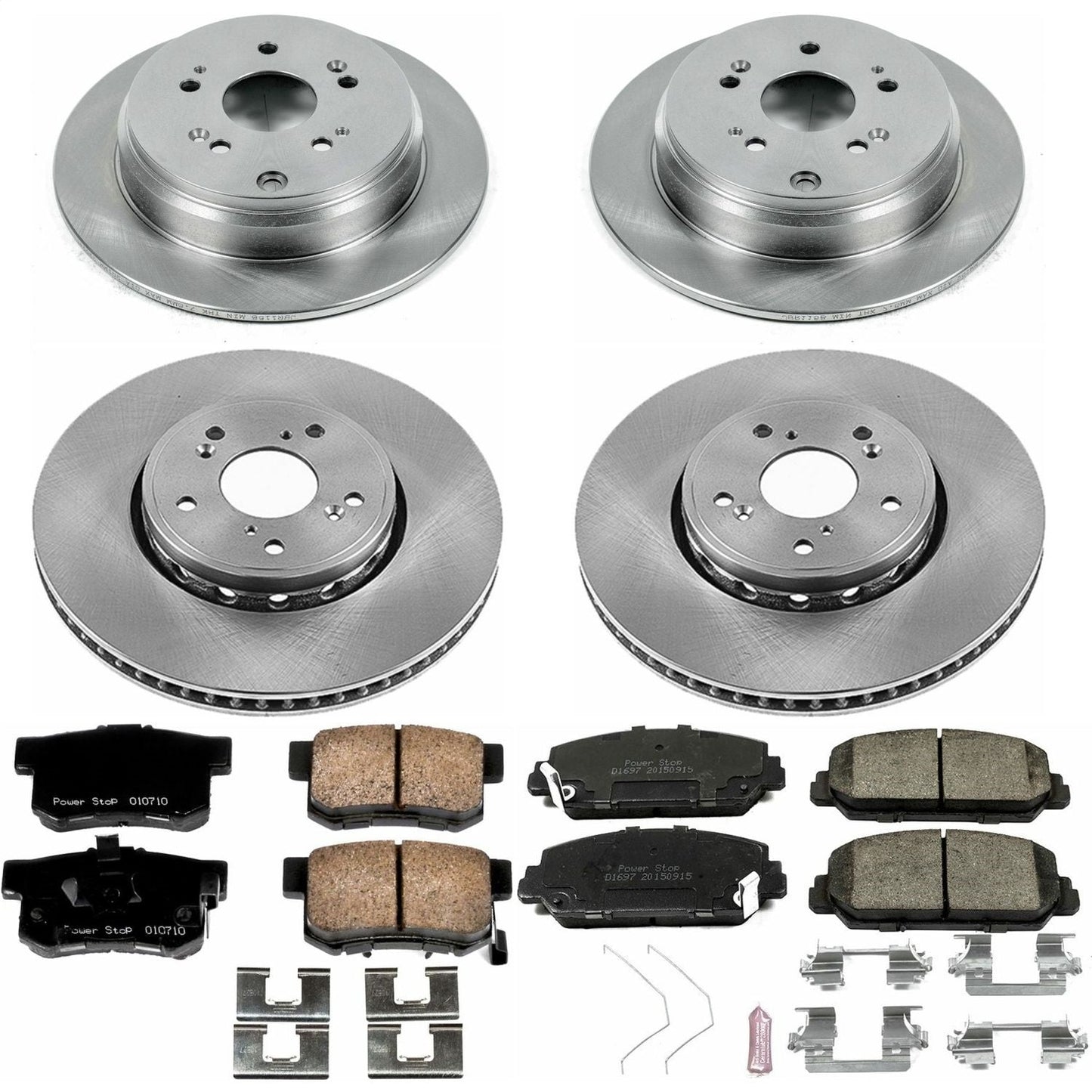 PowerStop 13-18 Acura RDX Front & Rear Autospecialty Brake Kit (KOE6939)