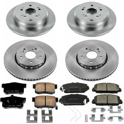 PowerStop 13-18 Acura RDX Front & Rear Autospecialty Brake Kit (KOE6939)