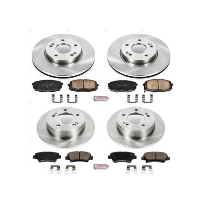PowerStop 14-16 Kia Soul Front & Rear Autospecialty Brake Kit (KOE6945)