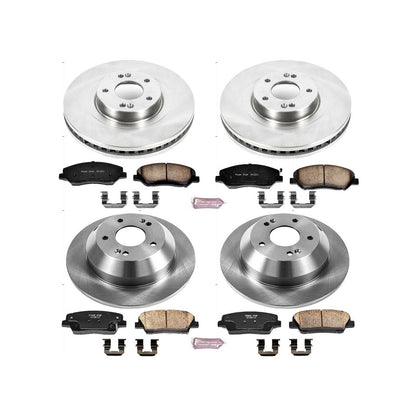 PowerStop 13-16 Hyundai Santa Fe Front & Rear Autospecialty Brake Kit (KOE6950)