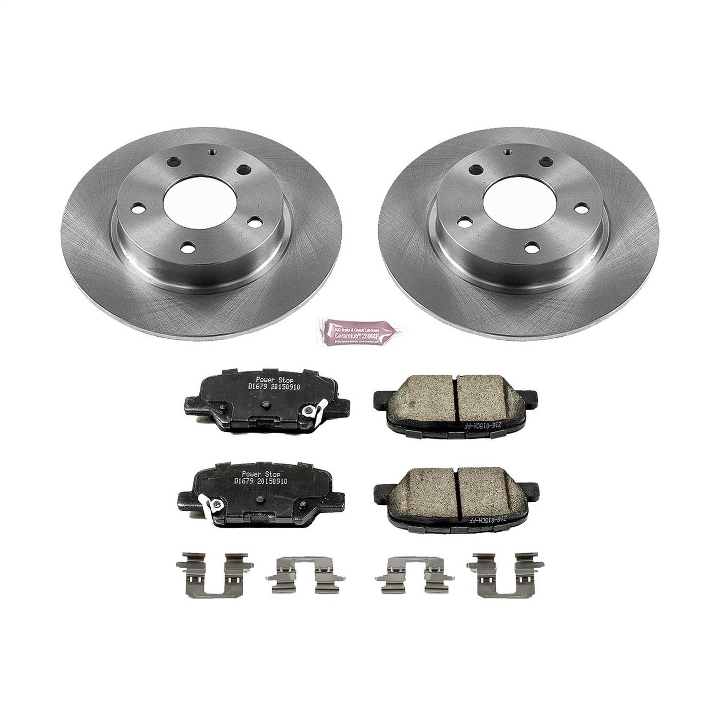 PowerStop 14-16 Mazda 3 Rear Autospecialty Brake Kit (KOE6962)