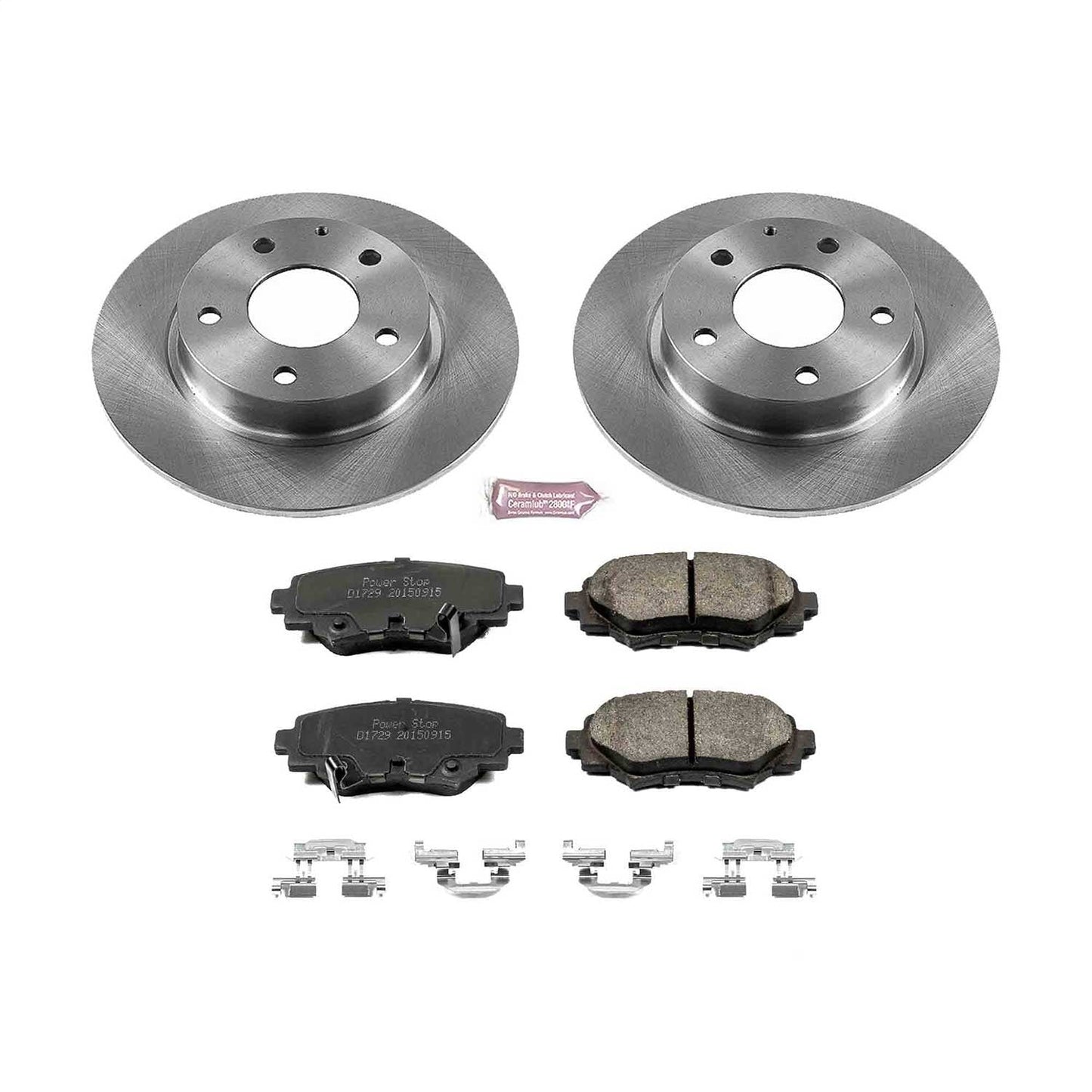 PowerStop 14-16 Mazda 3 Rear Autospecialty Brake Kit (KOE6963)