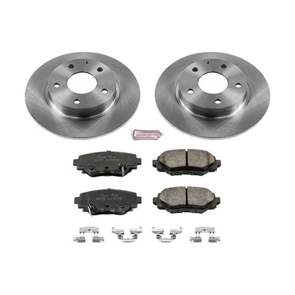 PowerStop 14-16 Mazda 3 Rear Autospecialty Brake Kit (KOE6963)