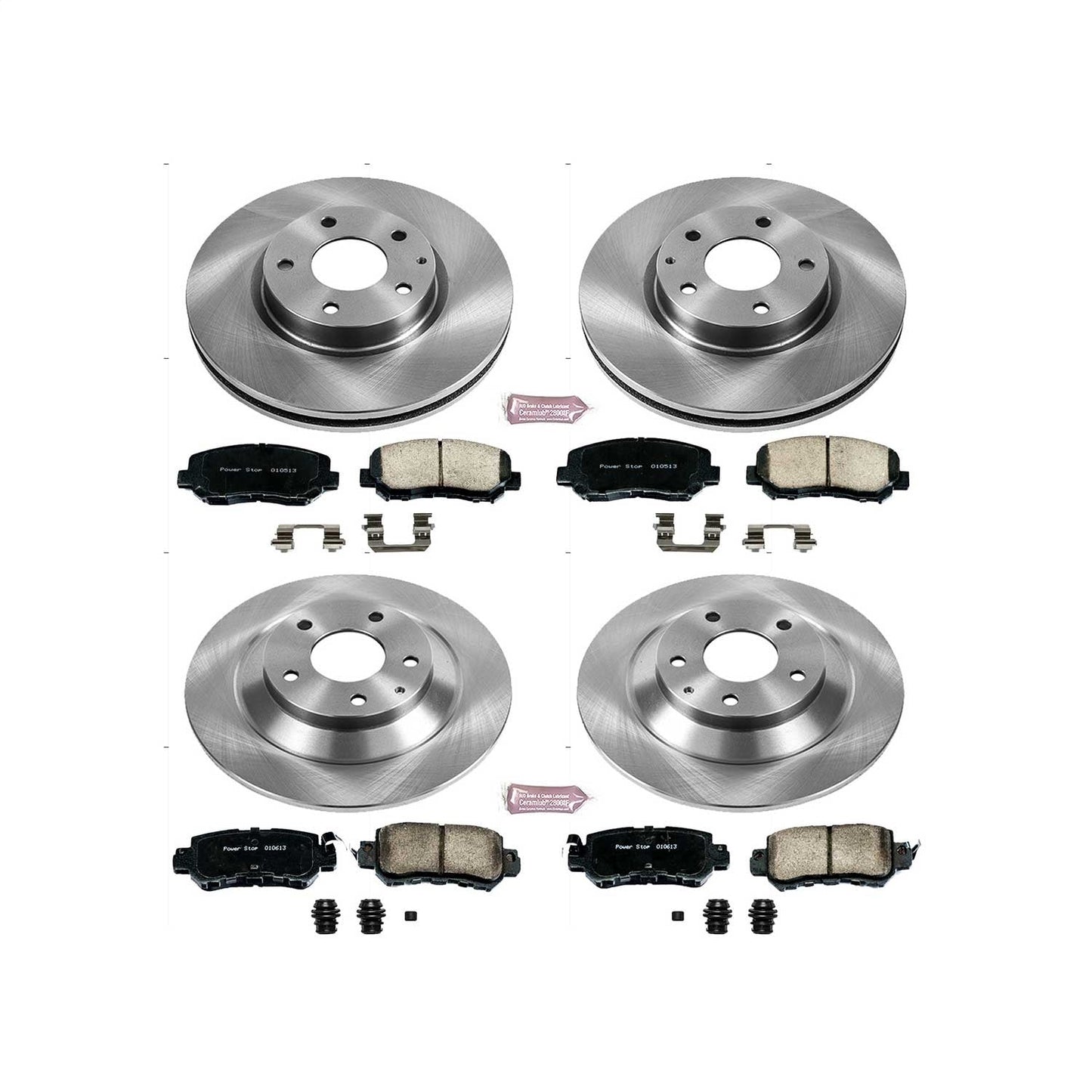 PowerStop 13-15 Mazda CX-5 Front & Rear Autospecialty Brake Kit (KOE6965)