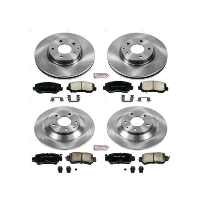 PowerStop 13-15 Mazda CX-5 Front & Rear Autospecialty Brake Kit (KOE6965)