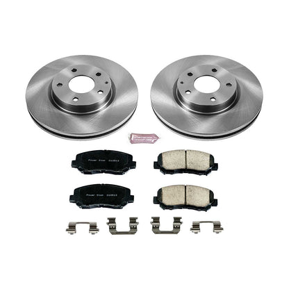 PowerStop 13-15 Mazda CX-5 Front Autospecialty Brake Kit (KOE6967)