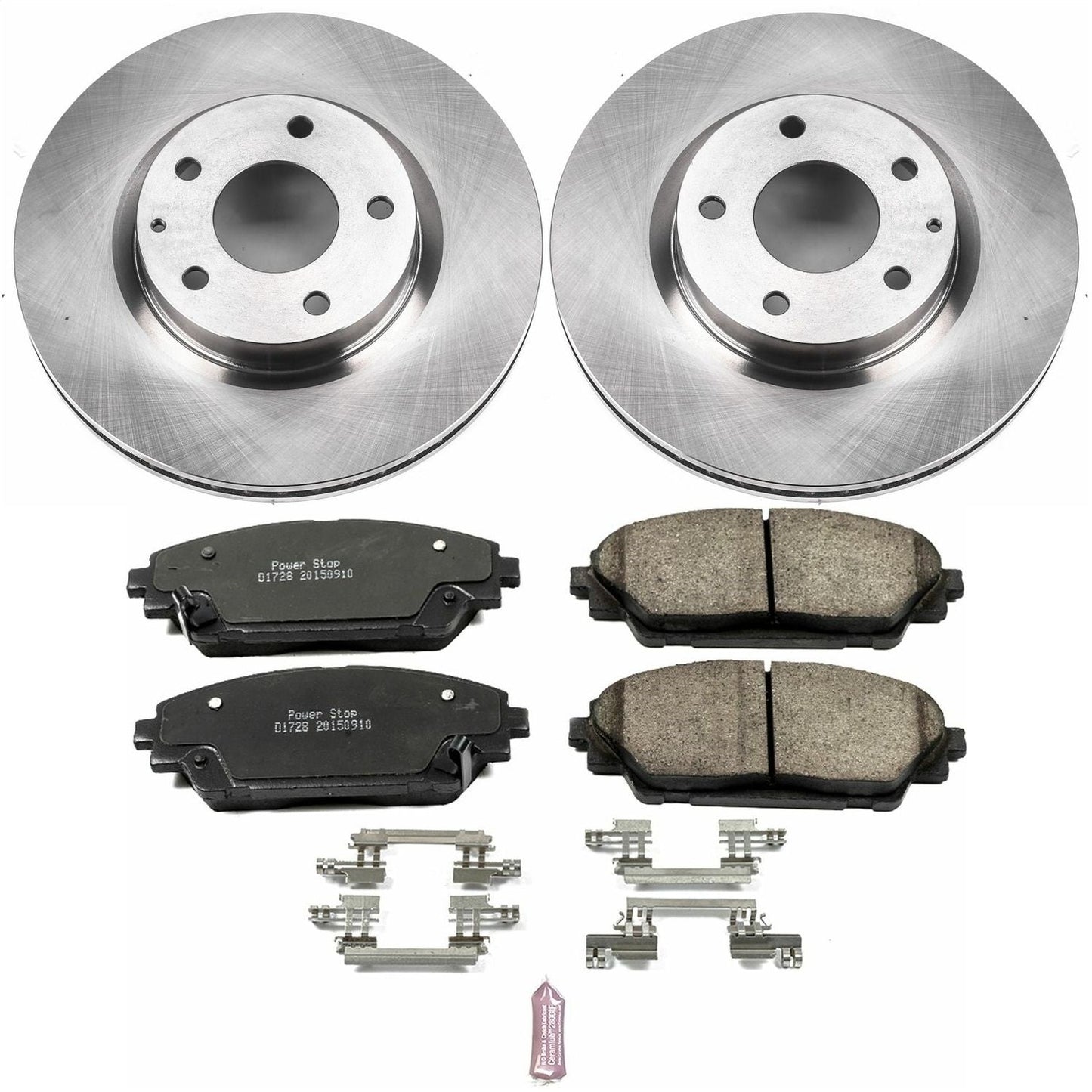 PowerStop 14-18 Mazda 3 Front Autospecialty Brake Kit (KOE6971)