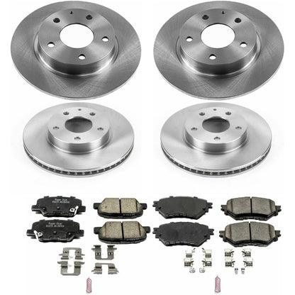 PowerStop 14-16 Mazda 3 Front & Rear Autospecialty Brake Kit (KOE6973)