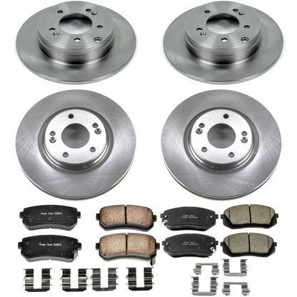 PowerStop 2015 Hyundai Sonata Front & Rear Autospecialty Brake Kit (KOE6981)