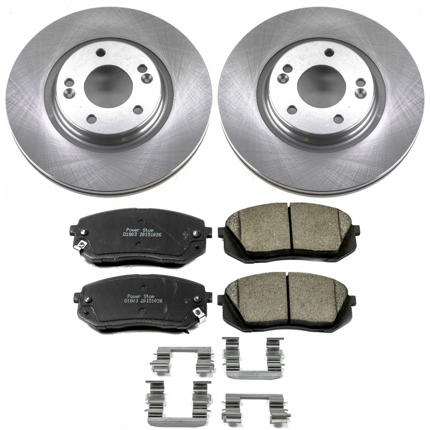 PowerStop 15-16 Hyundai Sonata Front Autospecialty Brake Kit (KOE6982)