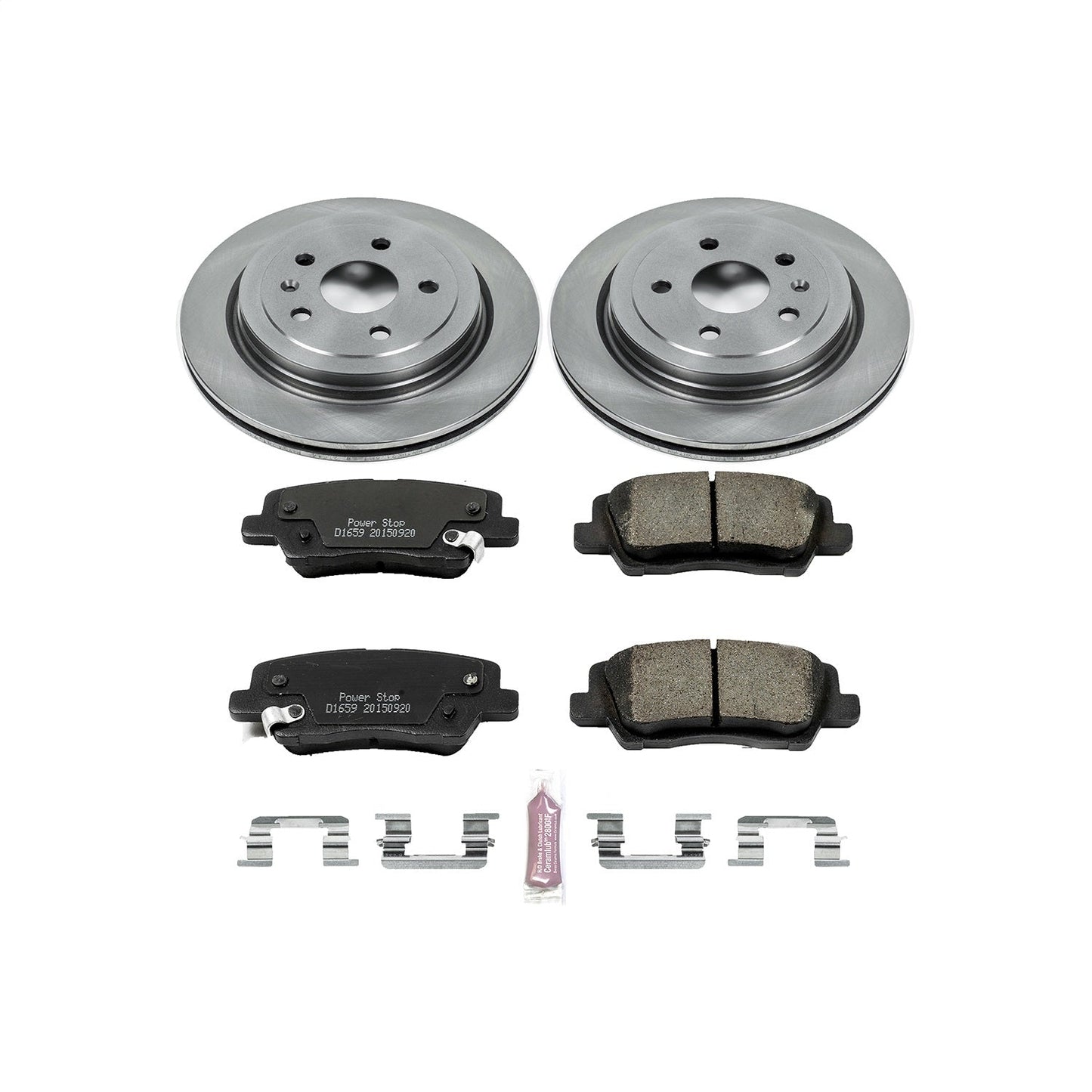 PowerStop 14-18 Cadillac CTS Rear Autospecialty Brake Kit (KOE6991)