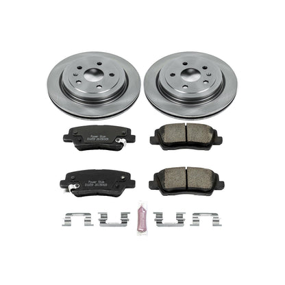 PowerStop 14-18 Cadillac CTS Rear Autospecialty Brake Kit (KOE6991)