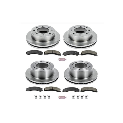 PowerStop 15-19 GMC Sierra 2500 HD Front & Rear Autospecialty Brake Kit (KOE6992)