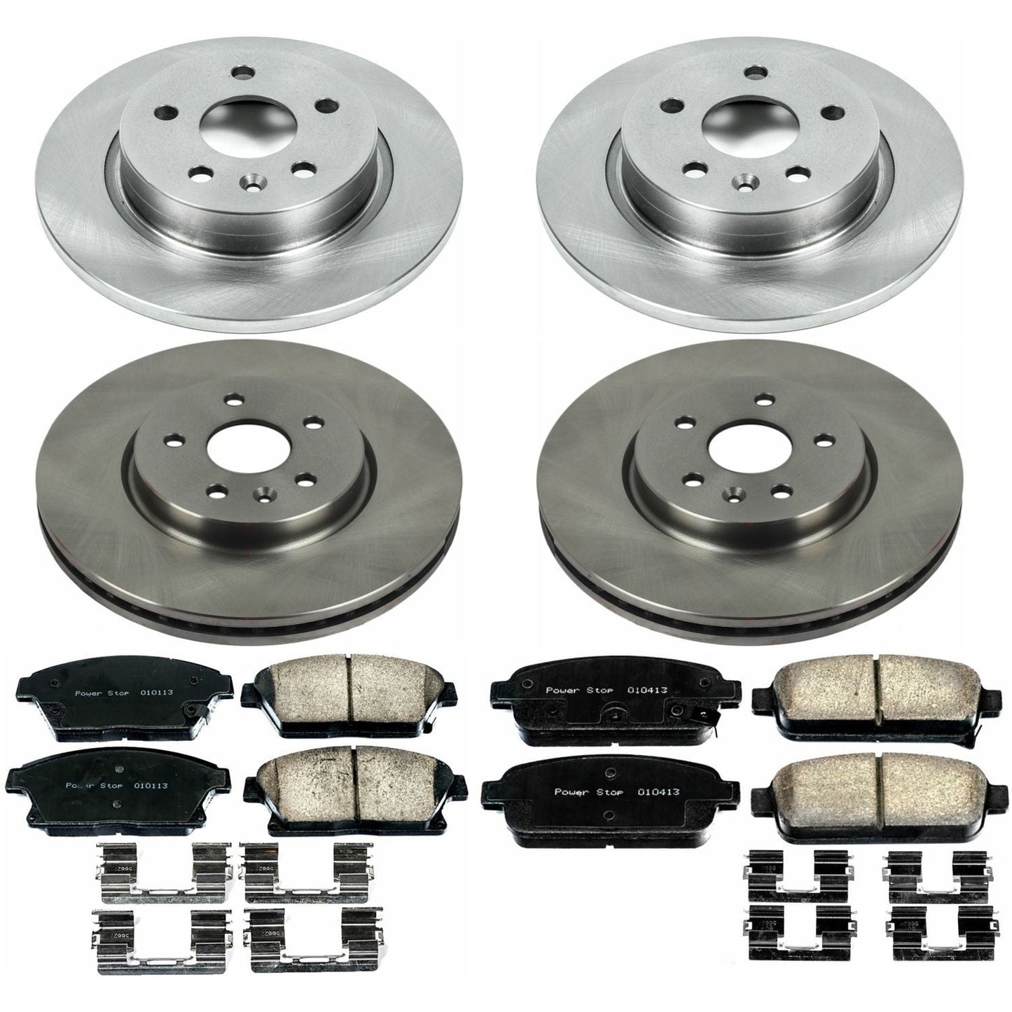 PowerStop 15-16 Chevrolet Trax Front & Rear Autospecialty Brake Kit (KOE6995)