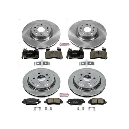 PowerStop 14-18 Cadillac CTS Front & Rear Autospecialty Brake Kit (KOE6997)