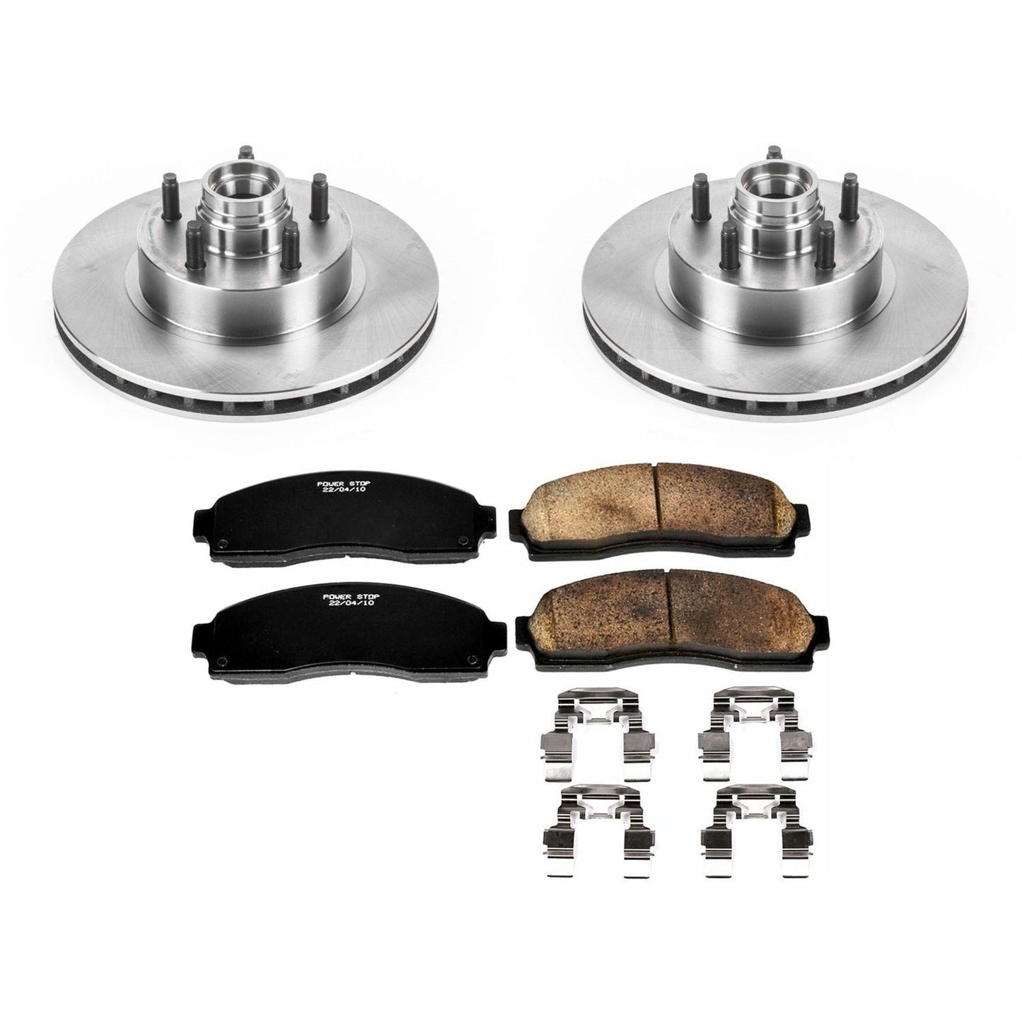 PowerStop 10-11 Ford Ranger Front Autospecialty Brake Kit (KOE7004)