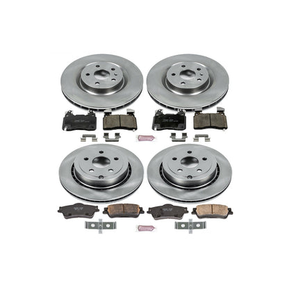 PowerStop 2014 Chevrolet SS Front & Rear Autospecialty Brake Kit (KOE7005)