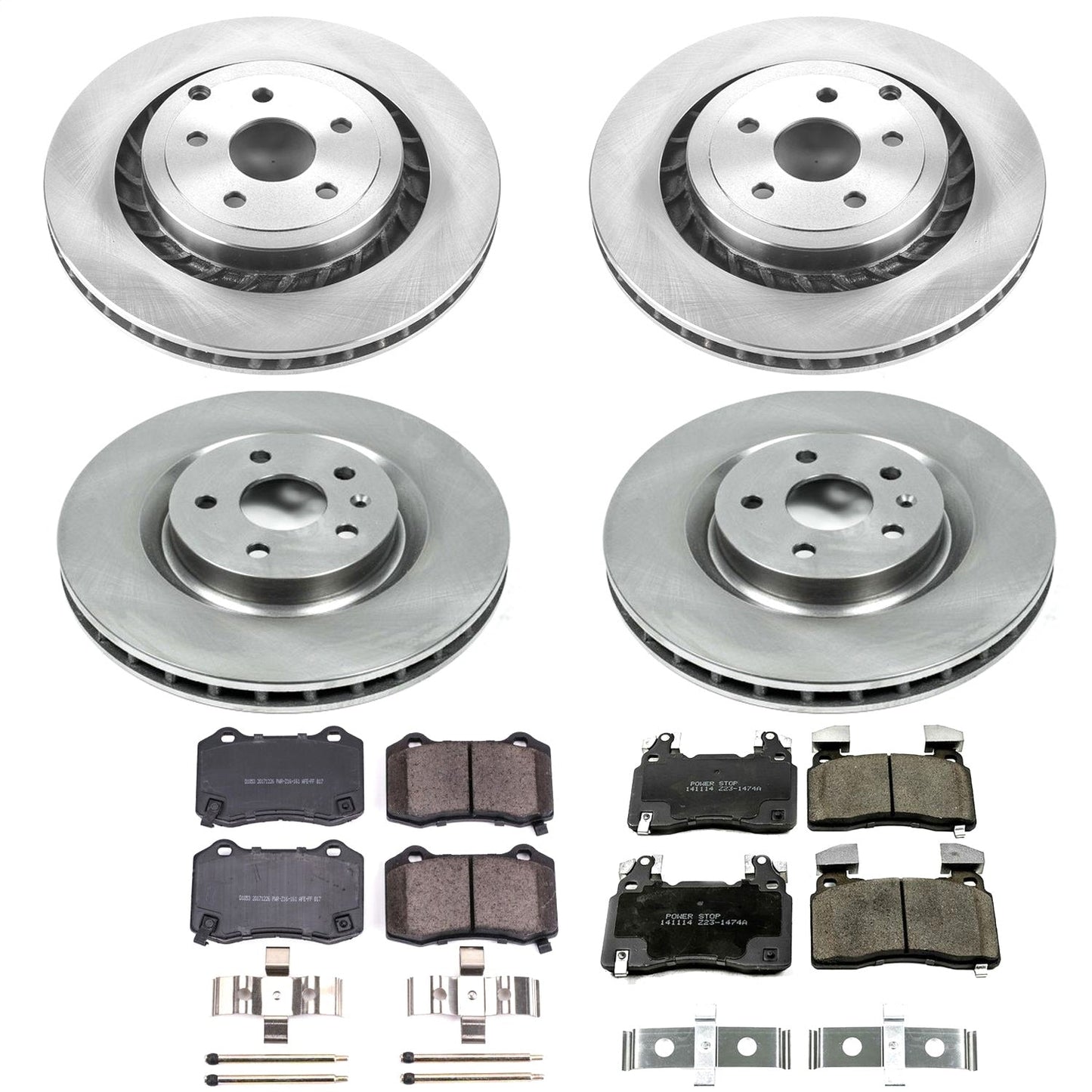 PowerStop 15-17 Chevrolet SS Front & Rear Autospecialty Brake Kit (KOE7006)