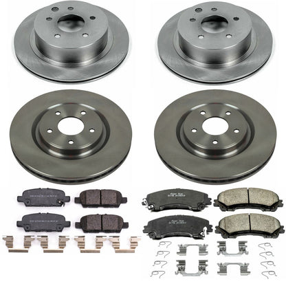PowerStop 14-19 Nissan Rogue Front & Rear Autospecialty Brake Kit (KOE7033)