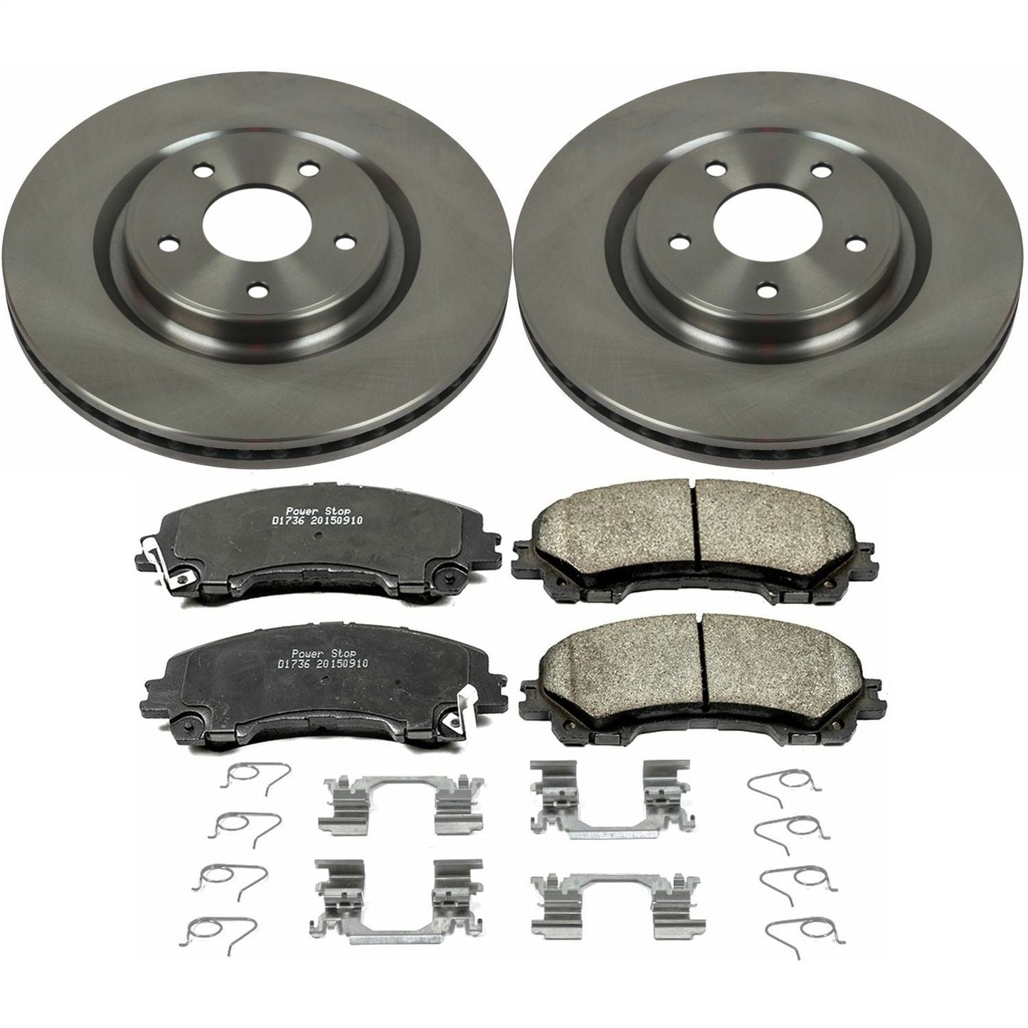 PowerStop 14-19 Nissan Rogue Front Autospecialty Brake Kit (KOE7034)