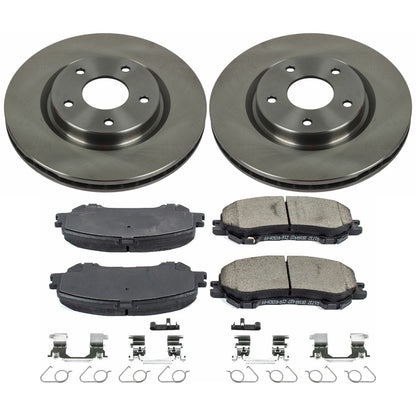 PowerStop 14-19 Nissan Rogue Front Autospecialty Brake Kit (KOE7036)