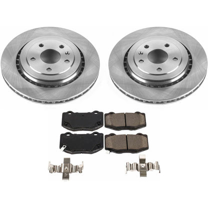 PowerStop 16-18 Cadillac ATS Rear Autospecialty Brake Kit (KOE7045)