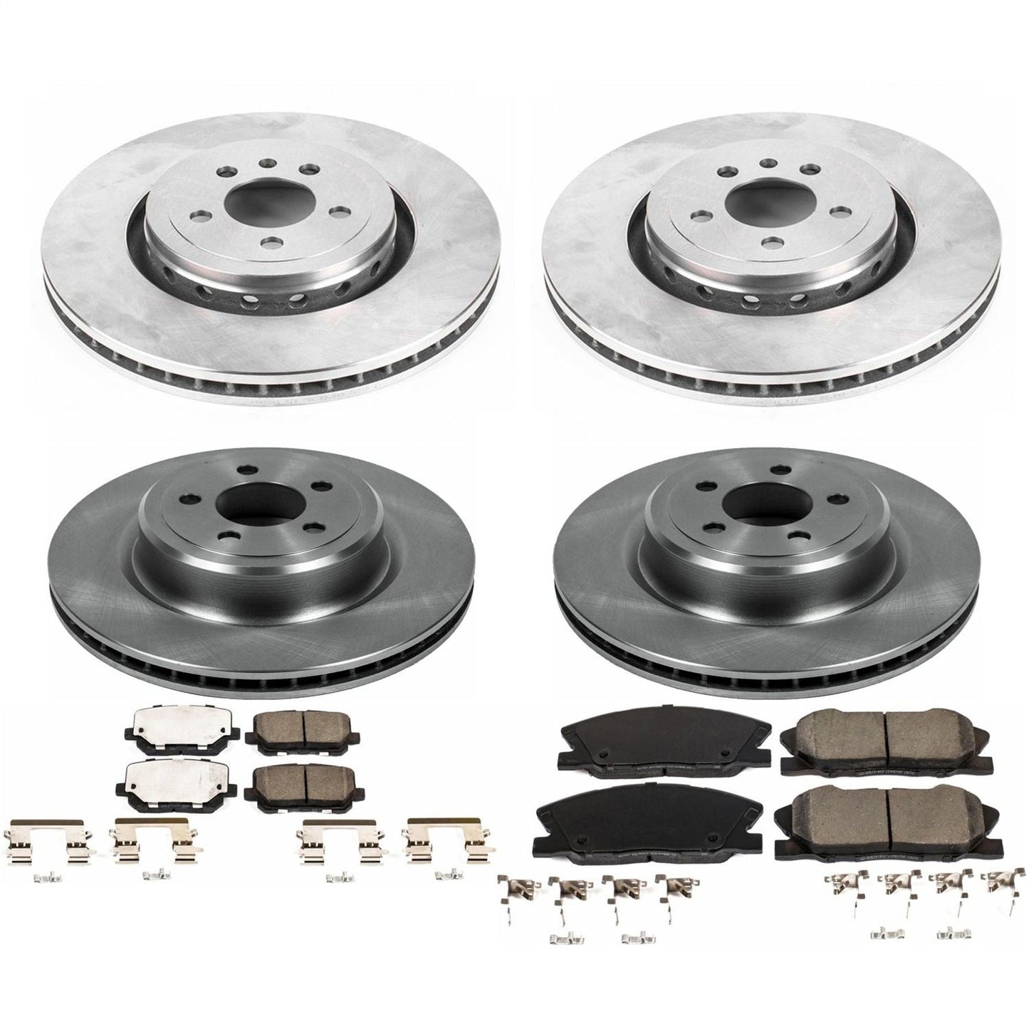 PowerStop 14-22 Dodge Charger Front and Rear Autospecialty Brake Kit (KOE7051)