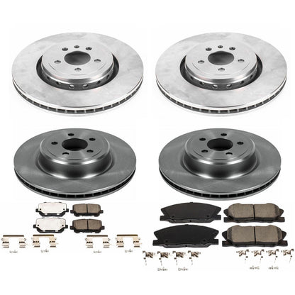 PowerStop 14-22 Dodge Charger Front and Rear Autospecialty Brake Kit (KOE7051)