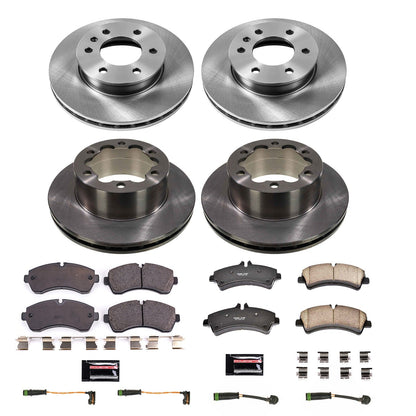 PowerStop 10-18 Mercedes-Benz Sprinter 3500 Front & Rear Autospecialty Brake Kit (KOE7112)